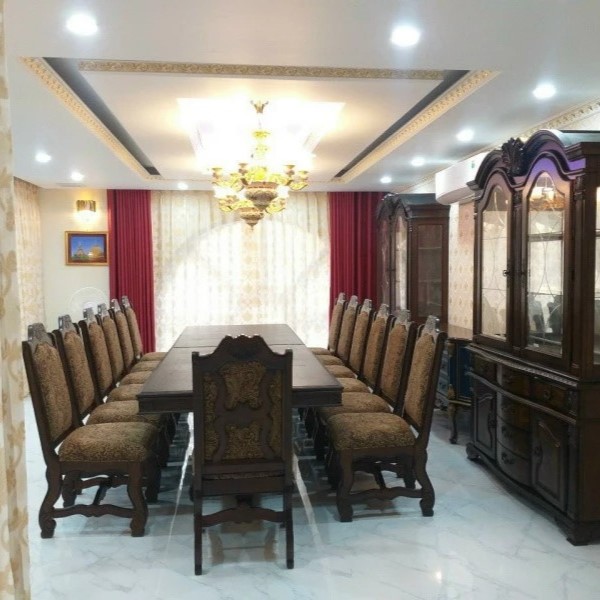 Bộ bàn ghế ăn xuất Mỹ Pula BGA33
